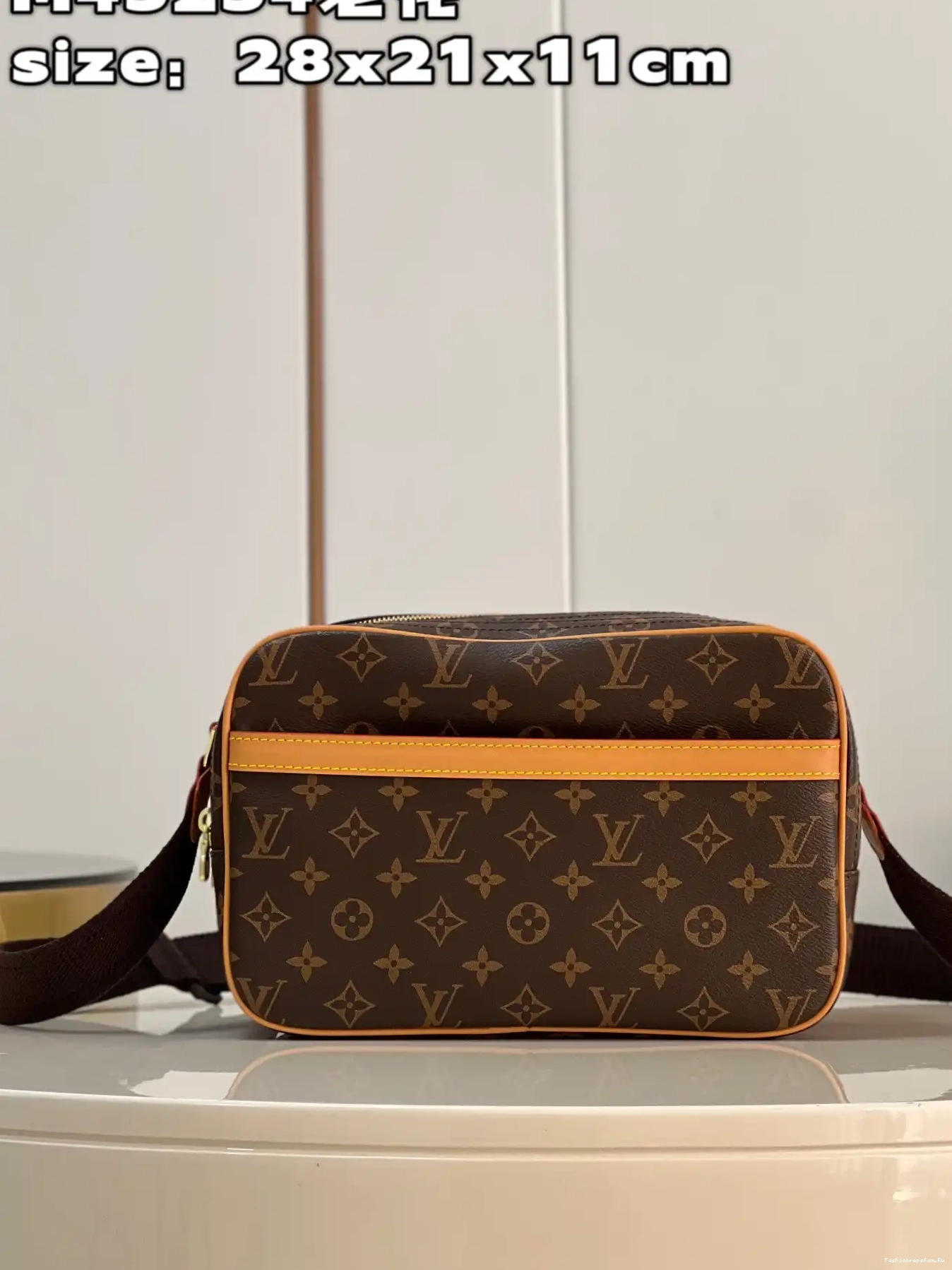 FS CHEAP bag-28*21*11CM LOUIS VUITTON REPORTER 0704